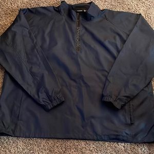 Reebok 1/2 zip windbreaker jacket size 2XL EUC